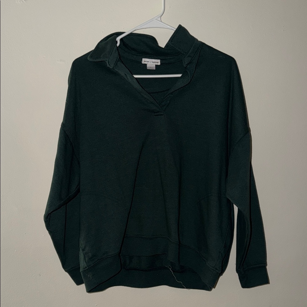 Women's Long Sleeve Black Top